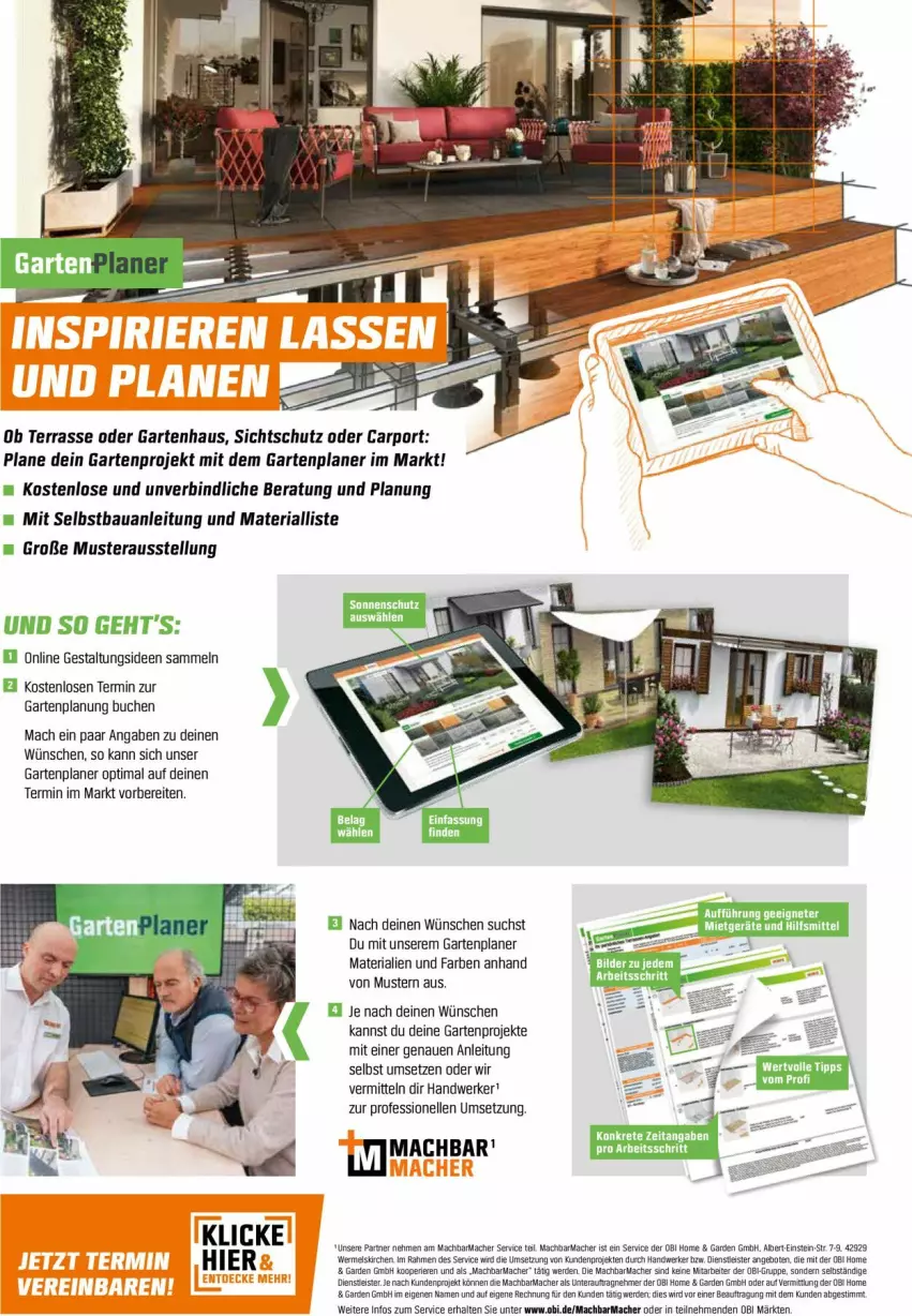 Aktueller Prospekt Obi - Prospekte - von 01.04 bis 30.04.2024 - strona 13 - produkty: Bau, buch, Carport, eis, elle, erde, Garten, Gartenhaus, mac, Ria, Ti