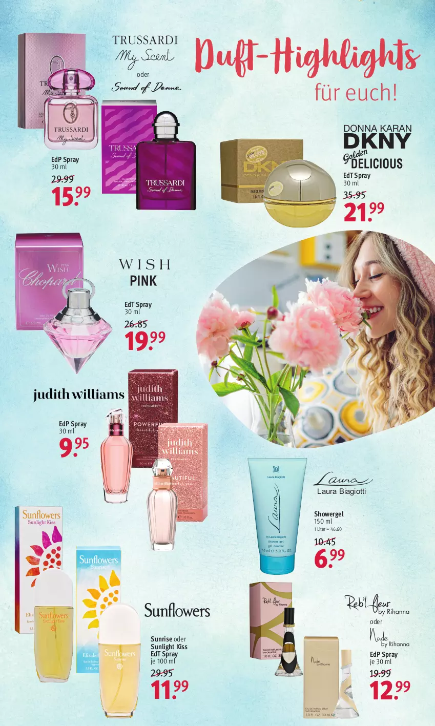 Aktueller Prospekt Rossmann - Prospekte - von 25.04 bis 29.04.2022 - strona 15 - produkty: edp spray, edt spray, laura biagiotti, Sunlight, Ti