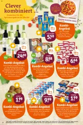 Gazetka promocyjna Tegut - Angebote der Woche - Gazetka - ważna od 19.03 do 19.03.2022 - strona 2 - produkty: alkohol, angebot, angebote, auer, Bau, Becher, bio, Bio-Wein, burgunder, De Cecco, decke, dornfelder, ecco, ente, flasche, getränk, getränke, joghur, joghurt, joghurt mit der ecke, kiwi, milch, Müller, natur, naturland, Ofen, pasta, penne, pizza, pomito, rezept, rezepte, riesling, rotwein, spätburgunder, steinofen, telefon, Ti, tomate, tomaten, uhr, wein