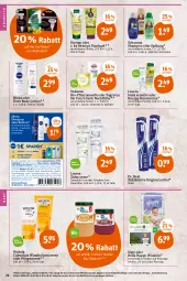 Gazetka promocyjna Tegut - Angebote der Woche - Gazetka - ważna od 19.03 do 19.03.2022 - strona 22 - produkty: bio, body, body lotion, bürste, Calendula, coupon, coupons, creme, deo, deospray, dove, Dr. Best, dusche, duschgel, eier, Erdbär, flasche, freche freunde, gin, haarpflege, handcreme, kneipp, kosmetik, lavera, Lotion, natur, naturkosmetik, nivea, pflanze, pflanzen, Pflegecreme, Roller, sagrotan, schauma, schauma shampoo, Schutzcreme, Seife, shampoo, shampoo oder spülung, Soda, spülung, telefon, Ti, uhr, weleda, wilkinson, windeln, zahnbürste, zahncreme