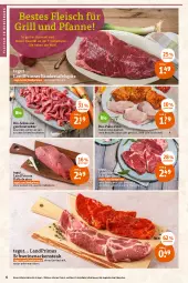 Gazetka promocyjna Tegut - Angebote der Woche - Gazetka - ważna od 19.03 do 19.03.2022 - strona 6 - produkty: angebot, angebote, bio, braten, dekoration, eis, ente, fleisch, für grill und pfanne, geschnetzeltes, gewürz, grill, grill und pfanne, landprimus, Nackensteak, natur, pfanne, rind, rinder, saft, schinken, schwein, schweine, schweinenacken, steak, tafelspitz, Ti, und pfanne, wein, weine, wurst, Zelt