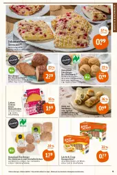 Gazetka promocyjna Tegut - Angebote der Woche - Gazetka - ważna od 19.03 do 19.03.2022 - strona 9 - produkty: angebot, angebote, backwaren, Berger, bio, bio-karotten, brot, brötchen, butter, dekoration, dinkelbrötchen, Hefe, herzberger, karotten, Käse, korn, Kornbrot, lieken, mac, natur, naturland, spinat, stifte, Ti, tisch, Tüte, urkorn, weck
