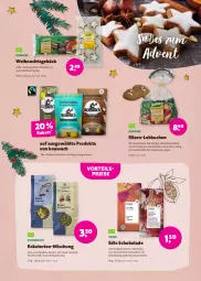 Gazetka promocyjna Denns Biomarkt - Prospekte - Gazetka - ważna od 06.12 do 06.12.2022 - strona 7 - produkty: Berger, dennree, eis, ente, gewürz, kräuter, kuchen, Lebkuchen, mandel, mandeln, nürnberger, nuss, regal, reis, saft, schoko, schokolade, Spezi, tasse, tee, Ti, vorteilspreis