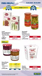Gazetka promocyjna Metro - Wochen-Angebote - Gazetka - ważna od 26.04 do 26.04.2025 - strona 11 - produkty: angebot, auer, beutel, bonne maman, eis, ferrero, gelee, Gläser, gurke, gurken, hollandaise, konfitüre, Konserven, langnese, lukull, mam, nogger, raffaello, Rauch, reis, salat, salate, salsiccia, sauce, sauce hollandaise, Ti, wurst