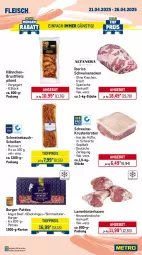 Gazetka promocyjna Metro - Wochen-Angebote - Gazetka - ważna od 26.04 do 26.04.2025 - strona 3 - produkty: angebot, axe, Bau, bauchscheiben, beef, braten, brustfilet, burger, eis, Falsches Filet, filet, filets, fleisch, hähnchenbrust, hähnchenbrustfilet, Haxe, krustenbraten, lack, lamm, Metro, pute, putenschnitzel, reis, rind, rinder, rinderbraten, rinderfilet, Schal, Schale, schnitzel, schwein, schweine, Schweinebauch, schweinebauchscheiben, schweinenacken, sim, steak, steaks, Ti, tiefpreis, wein, weine