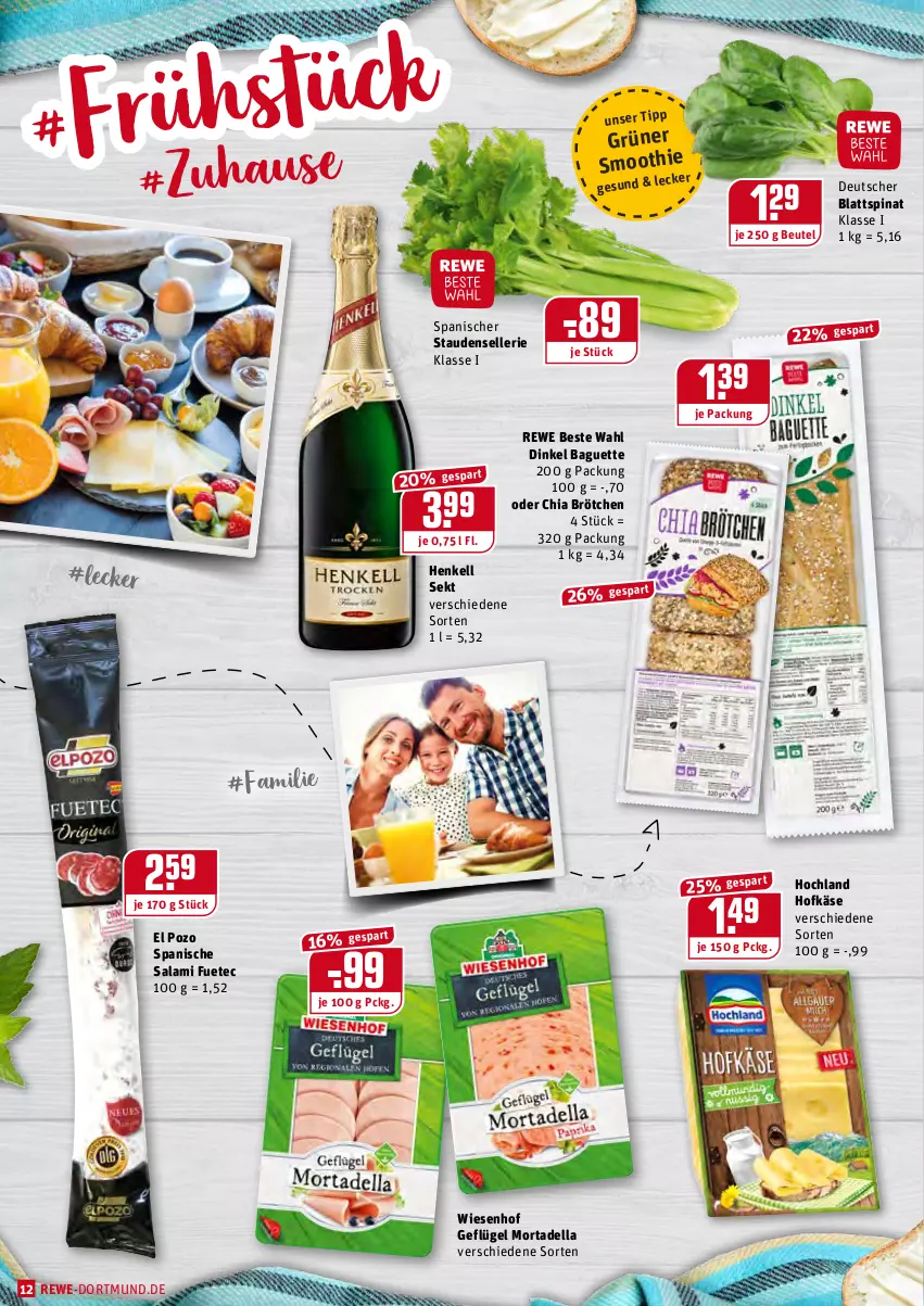 Aktueller Prospekt Rewe - Diese Woche im Angebot! - von 11.05 bis 16.05.2021 - strona 12