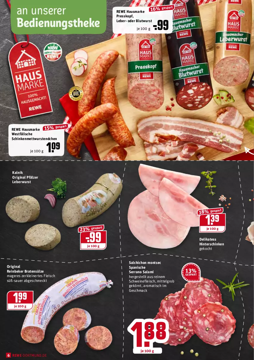 Aktueller Prospekt Rewe - Diese Woche im Angebot! - von 11.05 bis 16.05.2021 - strona 6