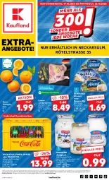 Gazetka promocyjna Kaufland - Extra-Angebote - Gazetka - ważna od 25.10 do 25.10.2023 - strona 1 - produkty: almighur, almighurt, angebot, angebote, bavaria blu, bergader, braten, coca-cola, cola, doppelrahmstufe, ehrmann, ehrmann almighurt, eis, fanta, fleisch, frucht, fruchtjoghurt, ideal zum braten, joghur, joghurt, Käse, lamm, Lammfleisch, Mezzo Mix, milch, orange, orangen, Ria, sprite, Ti, weichkäse, ZTE