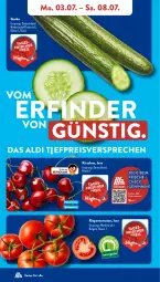 Gazetka promocyjna AldiSud - NÄCHSTE WOCHE - Gazetka - ważna od 08.07 do 08.07.2023 - strona 4 - produkty: aldi, eis, gurke, kirsch, kirsche, kirschen, LG, reis, rispentomaten, Ti, tomate, tomaten