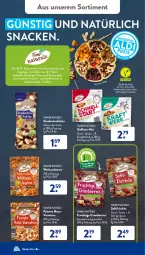 Gazetka promocyjna AldiSud - NÄCHSTE WOCHE - Gazetka - ważna od 08.07 do 08.07.2023 - strona 40 - produkty: aldi, aprikose, aprikosen, cranberries, eis, ente, frucht, früchte, je 250-g-packung, natur, natura, nuss, reis, Ria, snack, snacks, studentenfutter, Ti, tisch, walnuss, walnusskerne, zucker