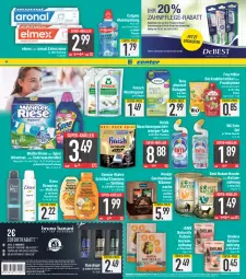 Gazetka promocyjna E Center - Angebote der Woche - Gazetka - ważna od 20.05 do 20.05.2023 - strona 18 - produkty: beutel, bio, bruno banani, Cap, colgate, colorwaschmittel, coupon, coupons, creme, deka, deo, deospray, Discreet, dove, duschgel, eis, elle, elmex, ente, erde, Finish, flasche, Frosch, frucht, garnier, geschenkset, geschirr, gin, katzennahrung, kneipp, körperpflege, LG, megaperls, mundspülung, natur, natura, püree, reiniger, reis, roll-on, sac, shampoo, shampoo oder spülung, sofortrabatt, spee, spülung, super-knüller, Ti, Trockennahrung, Wahre Schätze, waschmittel, wc ente, weichspüler, zahncreme, ZTE, zucker