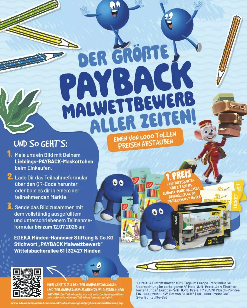 Aktueller Prospekt Edeka - Prospekte - von 30.06 bis 05.07.2025 - strona 18 - produkty: brot, buntstifte, eis, ente, payback, Plüsch, reis, stifte, tee, Ti