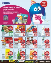 Gazetka promocyjna Edeka - Prospekte - Gazetka - ważna od 05.07 do 05.07.2025 - strona 8 - produkty: auto, bavaria blu, bergader, beutel, bifi, bonne maman, brot, deo, dessert, desserts, dessertsauce, dove, duschgel, fisch, fische, flasche, frizzante, gelee, gin, kaffee, mac, mam, marmelade, nivea, nuss, Ria, sauce, saucen, Schwartau, schweppes, snack, Ti, tomate, tomaten, valensina, vollautomaten, wein