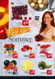 Gazetka promocyjna Marktkauf - Prospekt - Gazetka - ważna od 05.07 do 05.07.2025 - strona 12 - produkty: aktionspreis, aprikose, aprikosen, beere, beeren, eis, fleisch, galiamelone, gin, gurke, gurken, johannisbeere, Johannisbeeren, kirsch, kirsche, kirschen, melone, nuss, pfirsich, pfirsiche, plattpfirsiche, reis, Ti, Yo