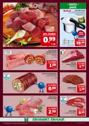 Gazetka promocyjna Marktkauf - Prospekt - Gazetka - ważna od 05.07 do 05.07.2025 - strona 14 - produkty: braten, decke, Deckel, eis, elle, fleisch, grill, gulasch, Hela, ideal für grill, Kochtopf, küche, Küchen, natur, reis, rind, rinder, Rinderroulade, rinderrouladen, Rindersteak, rouladen, Rückenbraten, Schal, Schale, Schnellkochtopf, schwein, schwein und rind, schweine, schweinerücken, steak, steaks, tefal, Ti, topf, wein, weine