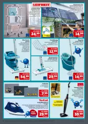 Gazetka promocyjna Marktkauf - Prospekt - Gazetka - ważna od 05.07 do 05.07.2025 - strona 32 - produkty: auto, bodenwischer, Brei, bügel, dampfreiniger, eimer, eis, fenster, Fußmatte, HP, kraft, latte, reiniger, Reinigung, tefal, teppich, Ti, tisch, tuc, Wischtuchpresse