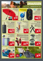 Gazetka promocyjna Marktkauf - Prospekt - Gazetka - ważna od 05.07 do 05.07.2025 - strona 35 - produkty: akku, auto, Bank, Bau, beleuchtung, decke, Dosenöffner, eimer, einhell, eis, elle, ente, erde, flasche, flaschenöffner, Holz, Intel, Kombizange, lautsprecher, led-beleuchtung, messer, picknickdecke, powerbank, rel, Ria, ring, säge, Schere, schrauben, Schraubendreher, schüssel, smartphone, tablet, thermometer, Ti, trinkflasche, usb, wasser