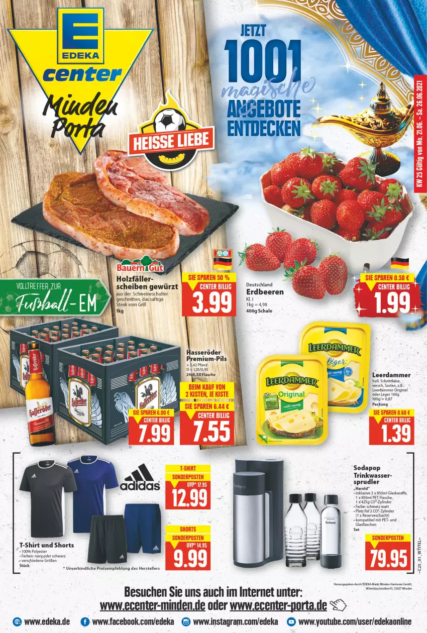 Aktueller Prospekt E Center - Angebote der Woche - von 21.06 bis 26.06.2021 - strona 1