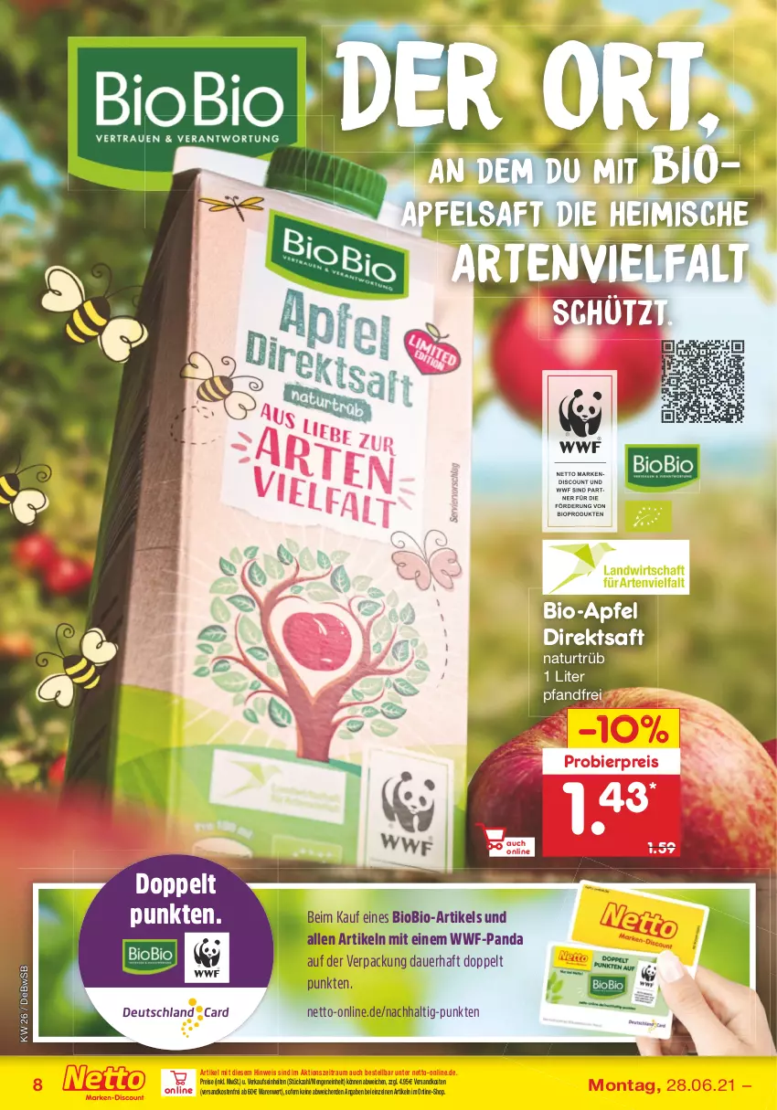 Aktueller Prospekt Netto Marken-Discount - Filial Angebote - von 28.06 bis 03.07.2021 - strona 10