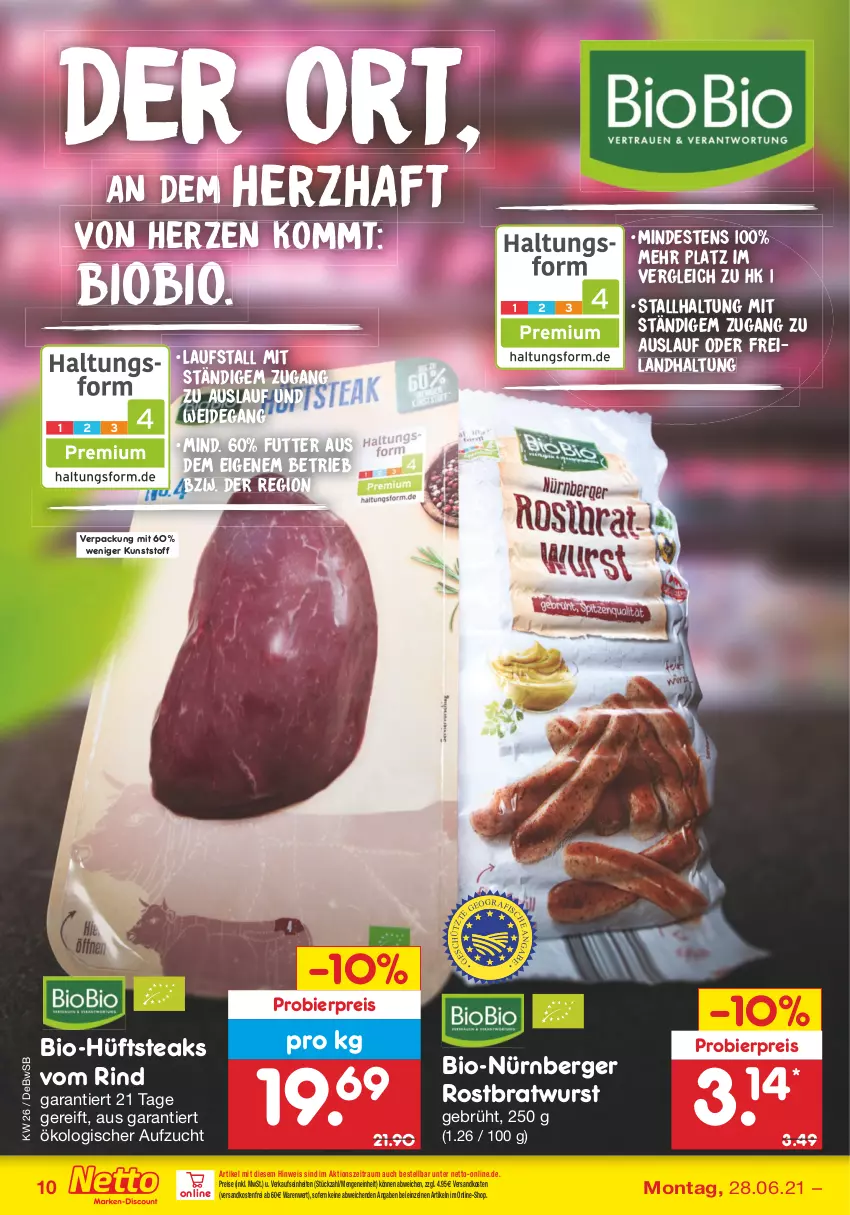 Aktueller Prospekt Netto Marken-Discount - Filial Angebote - von 28.06 bis 03.07.2021 - strona 12