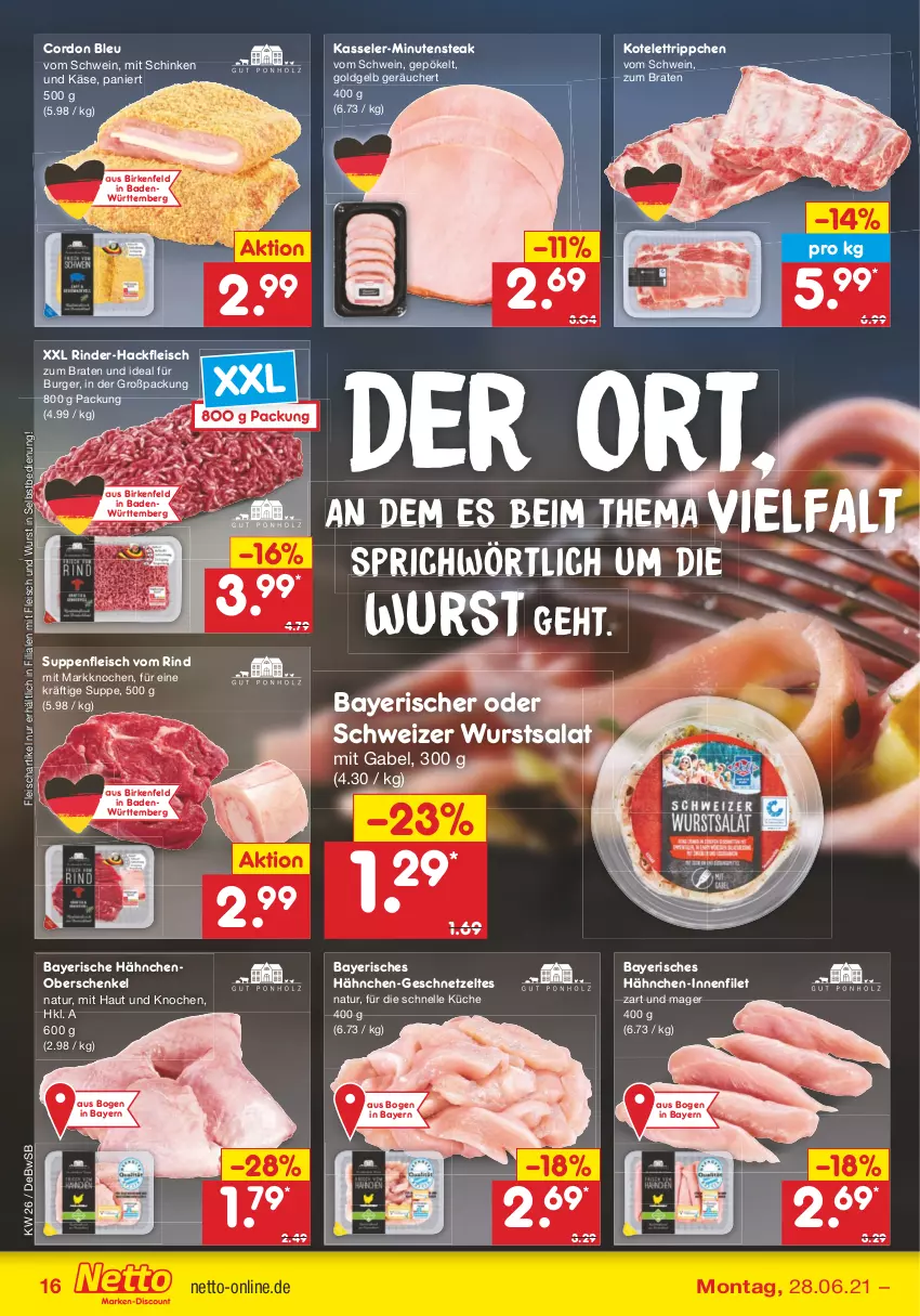 Aktueller Prospekt Netto Marken-Discount - Filial Angebote - von 28.06 bis 03.07.2021 - strona 18