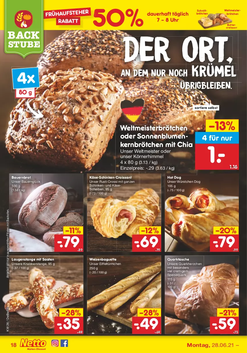 Aktueller Prospekt Netto Marken-Discount - Filial Angebote - von 28.06 bis 03.07.2021 - strona 20