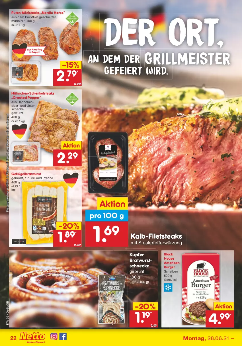 Aktueller Prospekt Netto Marken-Discount - Filial Angebote - von 28.06 bis 03.07.2021 - strona 24