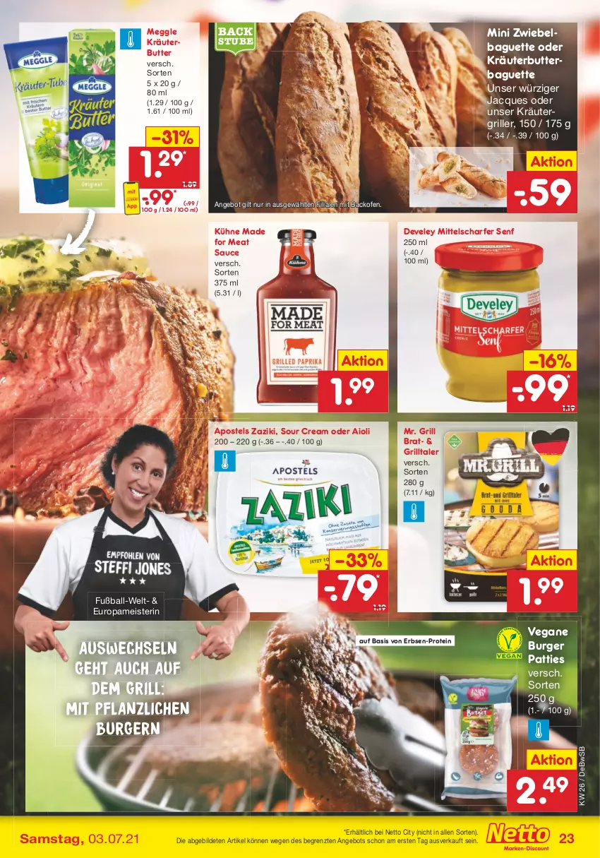 Aktueller Prospekt Netto Marken-Discount - Filial Angebote - von 28.06 bis 03.07.2021 - strona 25