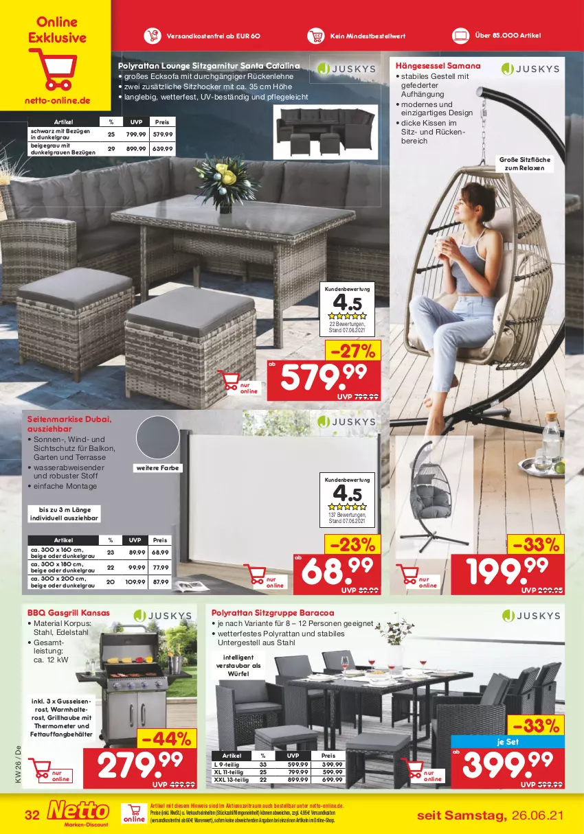 Aktueller Prospekt Netto Marken-Discount - Filial Angebote - von 28.06 bis 03.07.2021 - strona 34