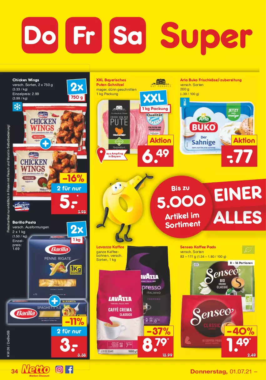 Aktueller Prospekt Netto Marken-Discount - Filial Angebote - von 28.06 bis 03.07.2021 - strona 36