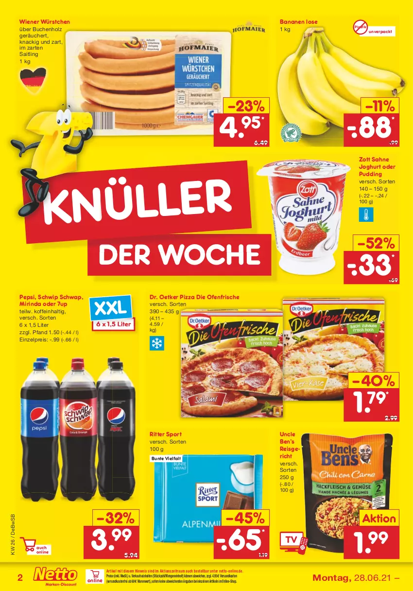 Aktueller Prospekt Netto Marken-Discount - Filial Angebote - von 28.06 bis 03.07.2021 - strona 4