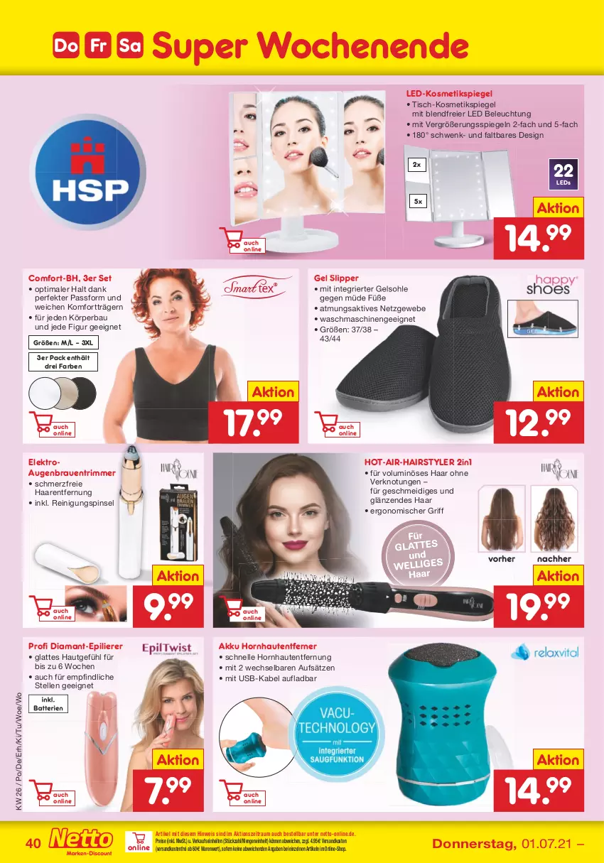 Aktueller Prospekt Netto Marken-Discount - Filial Angebote - von 28.06 bis 03.07.2021 - strona 42