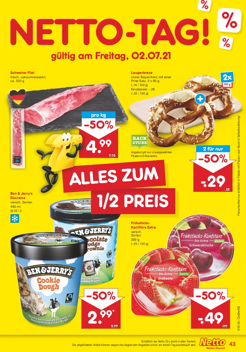 Aktueller Prospekt Netto Marken-Discount - Filial Angebote - von 28.06 bis 03.07.2021 - strona 45