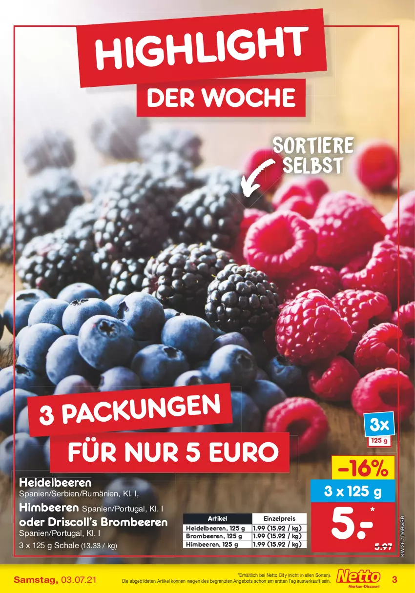 Aktueller Prospekt Netto Marken-Discount - Filial Angebote - von 28.06 bis 03.07.2021 - strona 5