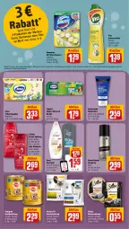 Gazetka promocyjna Rewe - Prospekte - Gazetka - ważna od 02.03 do 02.03.2024 - strona 15 - produkty: Allzweckbeutel, beutel, bruno banani, citrus, Coral, coupon, creme, deo, deospray, domestos, dove, duschgel, eis, elvital, handcreme, Heu, hundenahrung, katzennahrung, limette, Mett, milch, neutrogena, papier, pedigree, Perfect Fit, reis, Schal, Schale, scheuermilch, shampoo, sheba, spülung, Ti, toilettenpapier, toppits, vita, weck, zewa, zipper