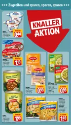 Gazetka promocyjna Rewe - Prospekte - Gazetka - ważna od 02.03 do 02.03.2024 - strona 4 - produkty: aufschnitt, Becher, broccoli, eier, eierspätzle, eintopf, eis, erasco, filet, filets, Geflügel, gutfried, hawesta, henglein, hering, Herings, heringsfilets, knorr, milch, Müller, nudel, nudeln, penne, pfanne, pfannen, reifen, reis, Ria, ring, Ti, topf, veggie