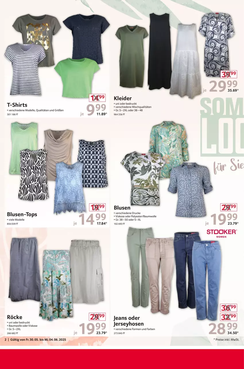Aktueller Prospekt Selgros - Non Food - von 30.05 bis 04.06.2025 - strona 2 - produkty: Bau, baumwolle, bluse, dell, eis, elle, hose, hosen, jeans, Mode, reis, shirt, shirts, T-Shirt, Ti, wolle