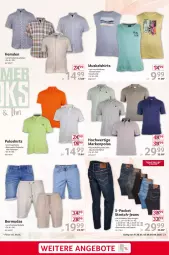Gazetka promocyjna Selgros - Non Food - Gazetka - ważna od 04.06 do 04.06.2025 - strona 3 - produkty: Bau, baumwolle, bermuda, bermudas, dell, eis, elle, hemd, hemden, jeans, Mode, poloshirt, reis, shirt, shirts, Ti, wolle