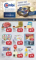 Gazetka promocyjna Combi - Prospekte - Gazetka - ważna od 07.09 do 07.09.2024 - strona 1 - produkty: acer, baguette, Becher, beutel, Bistro Baguette, deutscher schnittkäse, Dr. Oetker, eis, flasche, fleisch, freixenet, hackfleisch, hackfleisch gemischt, halbfettmargarine, Hohes C, kartoffel, kartoffeln, Käse, knoppers, küstengold, lätta, leberwurst, margarine, milram, orange, reis, riegel, rind, rügenwalder, rwe, säfte, schnittkäse, schwein, speisekartoffeln, tee, teewurst, Ti, wein, wurst, ZTE