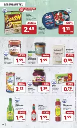 Gazetka promocyjna Combi - Prospekte - Gazetka - ważna od 07.09 do 07.09.2024 - strona 14 - produkty: aufstrich, bio, brot, brotaufstrich, cerealien, creme, eis, essig, filet, filets, flasche, gewürz, gewürzketchup, gin, Hela, hering, ketchup, knorr, kräuter, Kühne, lebensmittel, mehl, nestlé, Nougatcreme, nuss, nusspli, reis, ring, rotkohl, sauce, Soße, tabasco, Ti, Vegeta, veggie, wiener, zentis, ZTE