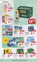 Gazetka promocyjna Combi - Prospekte - Gazetka - ważna od 07.09 do 07.09.2024 - strona 16 - produkty: Alwa, burger, Cap, capri-sun, eis, eistee, elle, flasche, flensburger, getränk, getränke, jever, jever pilsener, mineralwasser, pils, pilsener, Rauch, reis, sinalco, tee, Ti, veltins, vilsa, volvic, wasser, ZTE