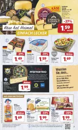 Gazetka promocyjna Combi - Prospekte - Gazetka - ważna od 07.09 do 07.09.2024 - strona 7 - produkty: angebot, angebote, bavaria blu, brot, burger, deutscher schnittkäse, deutscher weichkäse, eis, elle, Heu, heumilch, holländischer schnittkäse, kaes, Käse, kuchen, leine, mac, Mantel, milch, pfeffer, regal, reis, Ria, rind, salat, sandwich, schnittkäse, snack, snacks, Spezi, stube, Ti, wasa, weichkäse, wurst, ZTE