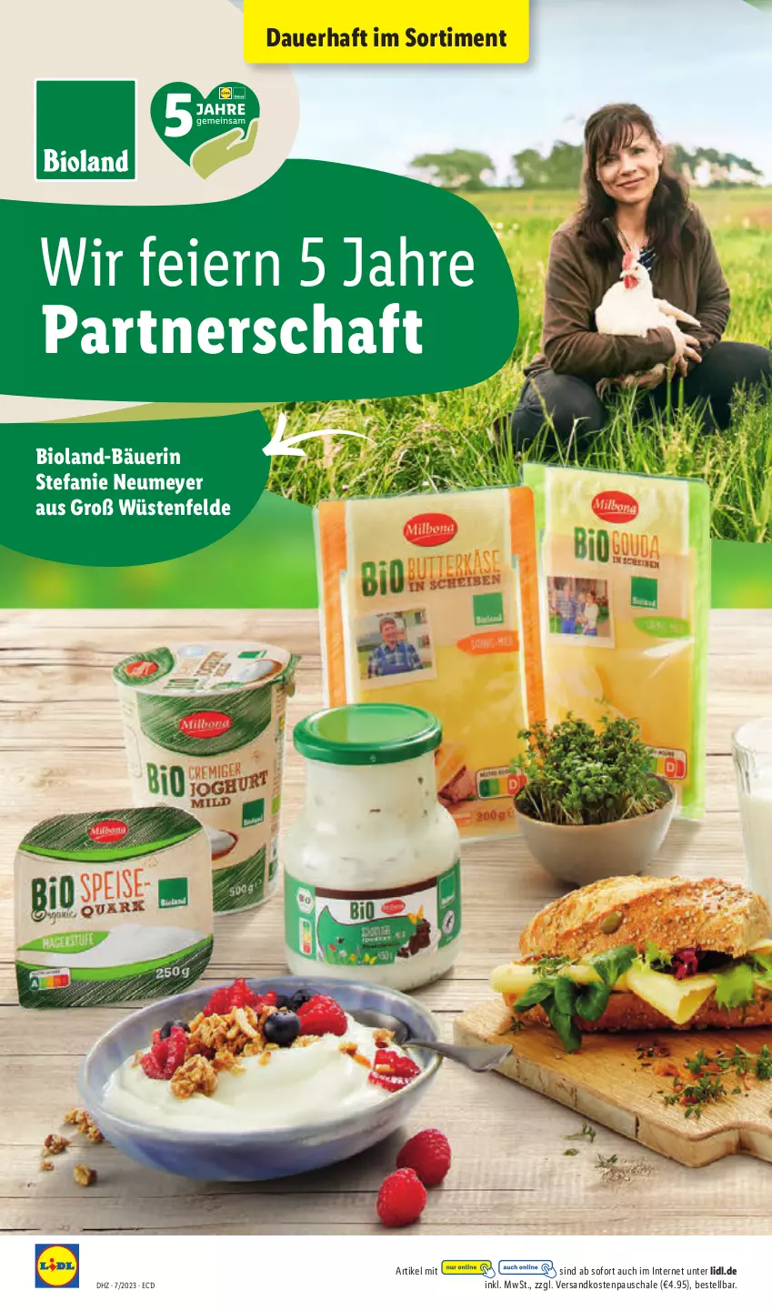 Aktueller Prospekt Lidl - Aktionsprospekt - von 13.02 bis 18.02.2023 - strona 8 - produkty: auer, bio, bioland, eier, ndk, Schal, Schale, Ti