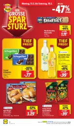 Gazetka promocyjna Lidl - Aktionsprospekt - Gazetka - ważna od 18.02 do 18.02.2023 - strona 10 - produkty: eis, elle, filegro, filet, fisch, funny-frisch, granini, granini die limo, iglo, limo, ndk, nestlé, reis, rum, Schal, Schale, schogetten, smarties, Spezi, teller, Ti