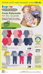 Gazetka promocyjna Lidl - Aktionsprospekt - Gazetka - ważna od 18.02 do 18.02.2023 - strona 24 - produkty: Bau, baumwolle, bio, bio-baumwolle, body, hose, leine, lupilu, Mode, ndk, Schal, Schale, Ti, wolle