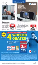 Gazetka promocyjna Lidl - Aktionsprospekt - Gazetka - ważna od 18.02 do 18.02.2023 - strona 31 - produkty: akku, angebot, Apple, auto, braun, Brei, buch, dell, deo, eis, elle, erde, gin, google play, inklusivleistungen, kopfhörer, LG, Liege, Mode, Radio, Rauch, reis, ring, rwe, silvercrest, sim, Soda, telefon, Ti, timer, tisch, usb, vodafone, weck, ZTE