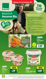 Gazetka promocyjna Lidl - Aktionsprospekt - Gazetka - ważna od 18.02 do 18.02.2023 - strona 6 - produkty: auer, Bau, Bauer, bio, bioland, Brei, eis, frucht, Fruchtquark, gewinnspiel, gutschein, gutscheine, joghur, joghurt, Kinder, LG, Liege, mac, nuggets, quark, reis, Sport, tender, Ti, Tiere, veggie