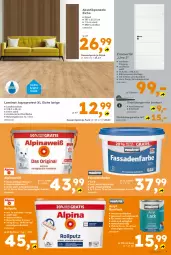Gazetka promocyjna  - Gazetka - ważna od 01.08 do 01.08.2026 - strona 7 - produkty: alpina, Alpinaweiß, aqua, Brei, brie, edelstahl, eimer, eis, elle, fassadenfarbe, garnitur, Heu, lack, laminat, landhausdiele, Mode, paneel, reis, Ti, wasser