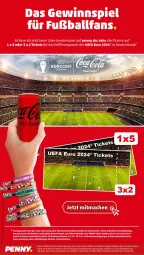 Gazetka promocyjna Penny - Prospekte - Gazetka - ważna od 18.05 do 18.05.2024 - strona 22 - produkty: ball, Cif, coca-cola, cola, eis, Fußball, gewinnspiel, LG, reis, Ti, ZTE, zucker