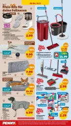Gazetka promocyjna Penny - Prospekte - Gazetka - ważna od 18.05 do 18.05.2024 - strona 24 - produkty: Bad, Bademantel, bett, brunnen, decke, eimer, eis, kuscheldecke, leine, Mantel, Reinigung, reis, ring, tee, Ti, trockenfutter, tuc, Wischmopp